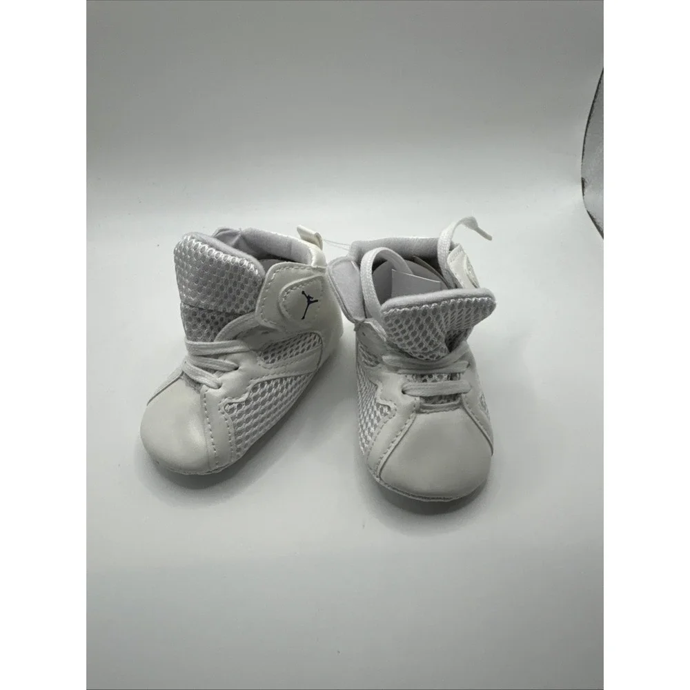 Newborn Jordan Baby white Shoes #1075